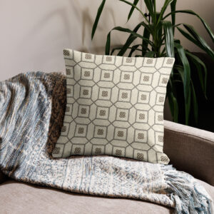 Premium Pillow // Mosaic Floor to Jupiter // Tunisia Rome Oudna