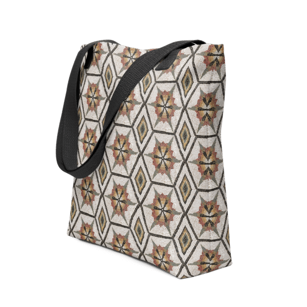 Tote Bag // Mosaic Bulla Regia Inspired by 2nd Century Roman Empire Tunisia Mosaic