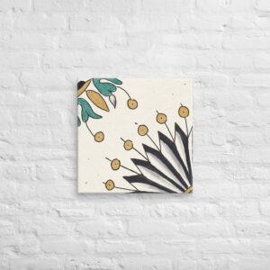 20” Canvas with Marsa Tile Design