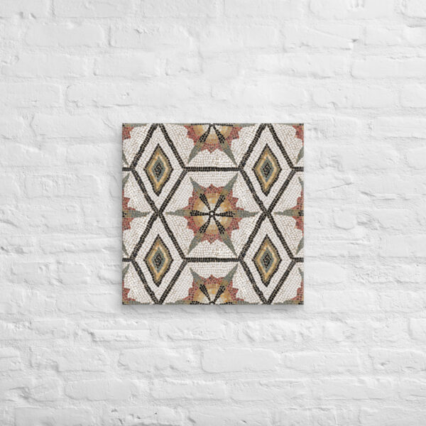 20" Canvas with Bulla Regia Sunburst Mosaic
