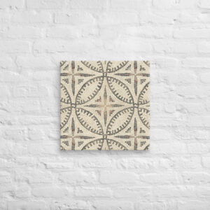 20” Canvas // Kerkennah Island Mosaic in Tunisia