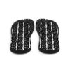 Flip-Flops // Rihanna Tunisian Chain - Black on White - Image 3