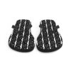 Flip-Flops // Rihanna Tunisian Chain - Black on White - Image 4