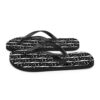 Flip-Flops // Rihanna Tunisian Chain - Black on White - Image 5