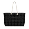 Oversized Weekender Bag // Étoile de Merveille Star of Wonder ( Black and White ) - Image 2
