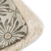 Sherpa Cozy Blanket // Flower in Bloom Roman Mosaic Tunisia - Image 4