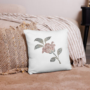 Rose Mosaic Pillow
