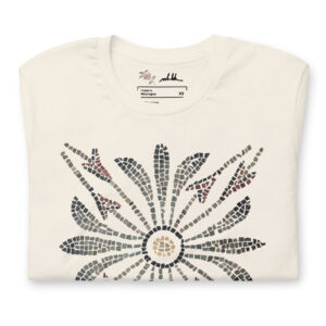 Mosaic T-Shirt // Flower in Bloom Tunisian Rome