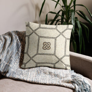Throw Pillow // Mosaic Floor to Jupiter // Tunisia Rome Oudna